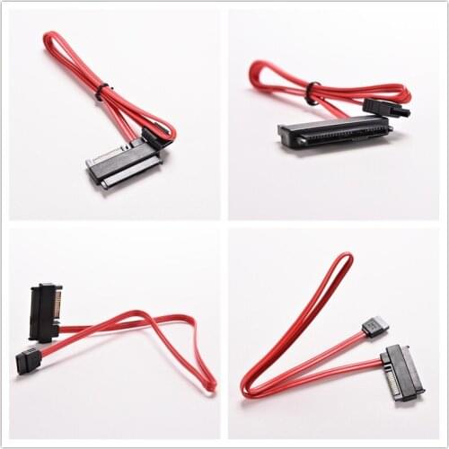 New 1PC 29 Pin SAS SFF-8482 to 7 Pin SATA Style SAS Ports HDD Data Cable + 15Pin Power Connector PC Computer Accessories