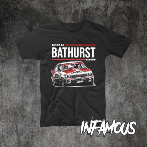Peter Brock Shirt 05 Rip Custom Tee King Of The Mountain Holden