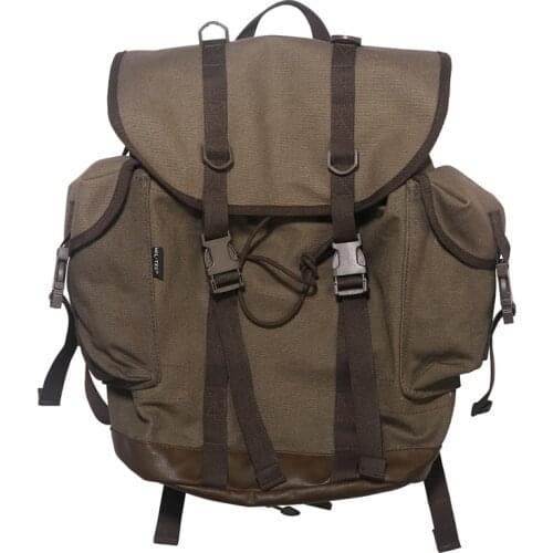 Cold War Mountain Backpack Canva Bag Outdoor High Capicaity Army Green 35L Backpack WW2 German Mochila