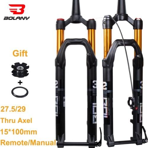 MTB Fork 100mmTraver 32 RL 29er Inch Suspension Fork Lock Straight Tapered Thru Axle QR Quick Release Fo bicycle Accesorios