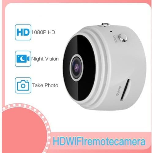 1080P Mini Camera Wifi Wireless Cameras Magnetic IP Camera CCTV Security Cam Night Vision Wide Viewing Angle Support TF Card