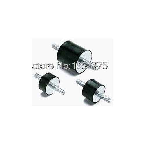 2pcs New 20*30*M6 M6 Type VV Rubber Anti Vibration Mount silentblock Base Block