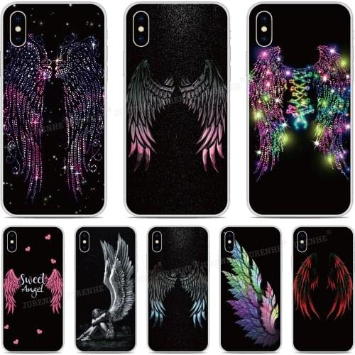 2019 Angel Wings Silicone Soft TPU Phone Case For LG K50s K40s K20 K30 K40 K50 Q60 X2 G8X G8S V60 ThinQ K61 K51S K41S Cover