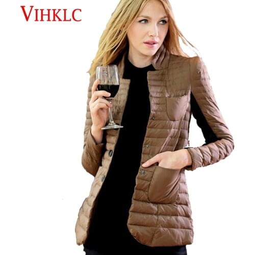 2020 Casual Ultralight Coat Women Winter Jacket Womens Jackets long sleeve splicing leisure Thin Coat S-3XL G447