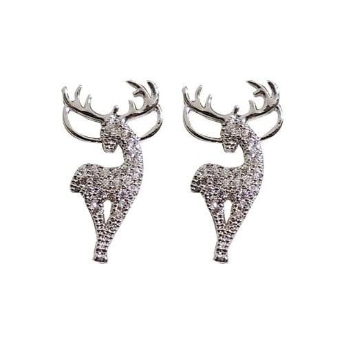 20202 Fashion Personality Gold Deer Lady Earrings