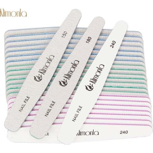25pcs Nail Art Sanding Buffer Files For UV Gel Nail Polish Blocks Manicure Pedicure Tips UV Gel Nail File 150/180/240