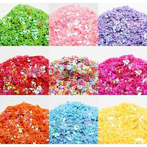 5mm Umbrella Bead DIY Toy Stationery Filler Nail Sequin Crystal Mud Filler PVC Bulk Sequin