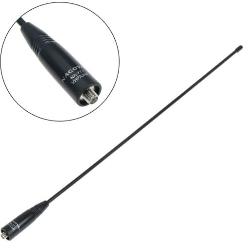 NAGOYA NA-771 SMA Female SMA-F Dual Wide Band Flexible Antenna VHF/UHF 144/430MHz Two Way Radio BAOFENG UV-5R BF-888S UV-82 etc