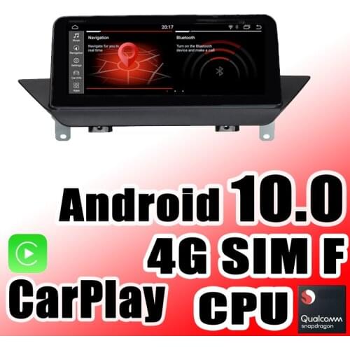 Car Navi GPS Navigation Android 10 For BMW X1 F48 X1M CIC NBT EVO Audio iDrive Carplay Multimedia Stereo System