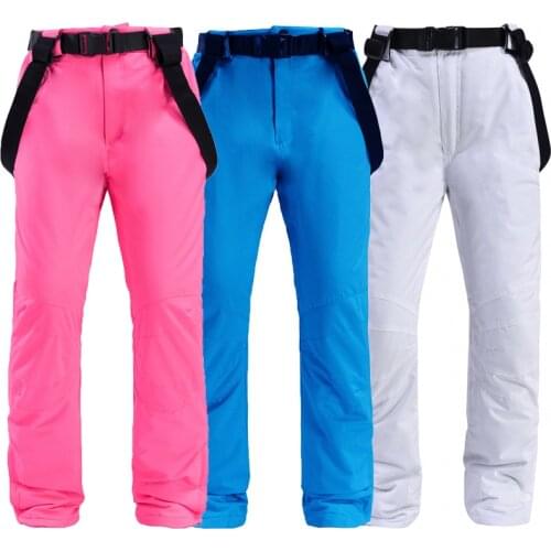 Unisex Snowboarding pants Ski pants for men women winter thick Thermal Snowboard pants outdoor windproof waterproof Ski Trousers