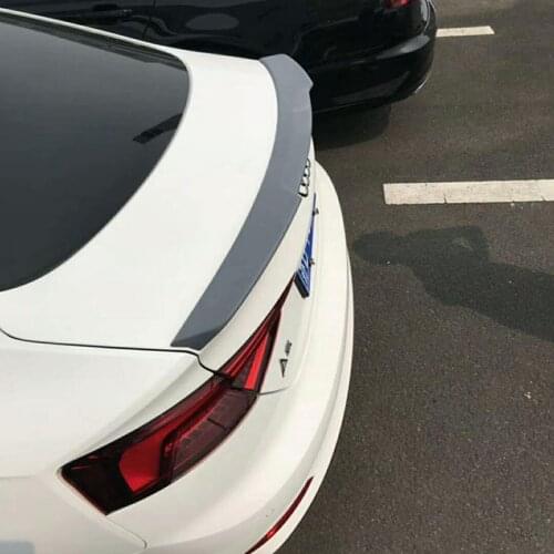 For Audi A5 S5 Coupe 2-Door/4-Door Spoiler 2017 18 19 20 2021 High Quality ABS Material Car Rear Trunk Wing Accessories Body Kit