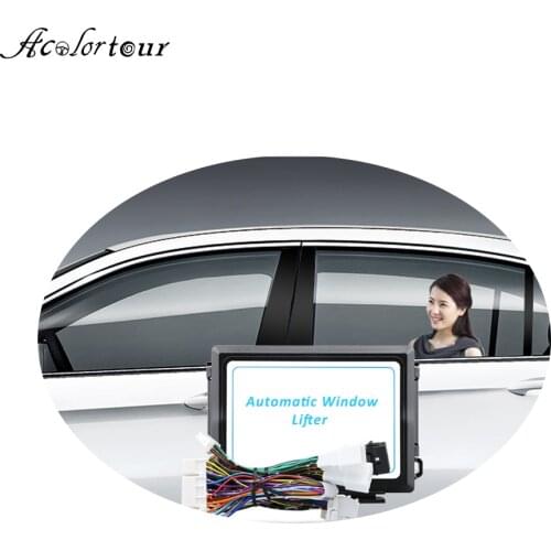 For Nissan Bluebird 2015 SUNNY 2016 Automatic Windows Lifter One-key Remote Up Down Control button Intelligent Window Closer