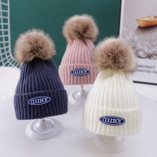 Unisex Double layer Warm Winter Ski Hat Beanie Customized Solid Color Plain Beanie Warm cap hat