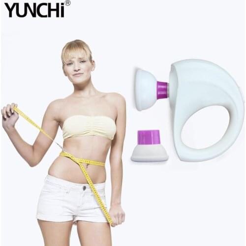 Electric Body Slimming Massage Gun 2 Detachable Silicone Massage Heads Whole Body Usable 2 Levels Speed Pain Relief & Relaxation