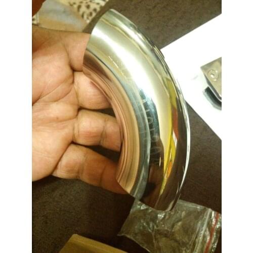 Freeshipping SUS 304# E450 90 Degree Stainless Steel Curved Elbow