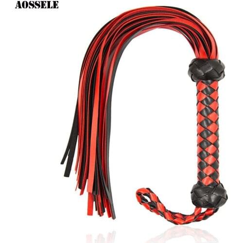 Whip Sex Spanking Knout Leather Whip Lash Fetish Flogger Adult Sex Toys For Couples Women Slave BDSM Flirting SM Erotic Toys