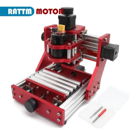 EU / US Ship CNC mini laser engraving machine 1310 with ER11 collet woodworking desktop router machine