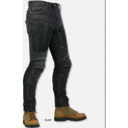 PK-719 motorcycle rider Jeans with male and female protection gears anti-wrestling jeans