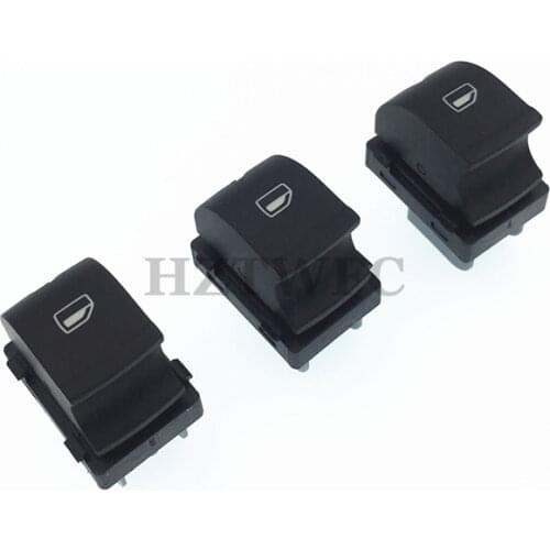 3PCS Free Shipping New Window Switch For AUDI A6 S6 C6 RS6 Allroad A3 Q7 4F0959855