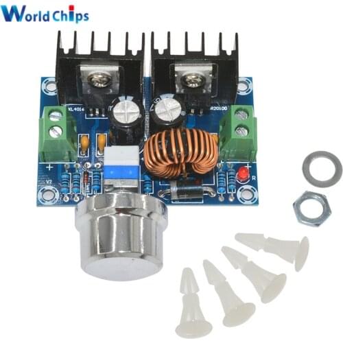 XH-M401 DC-DC Step Down Buck Converter Power Supply Module XL4016E1 PWM Adjustable 4-40V To 1.25-36V Step Down Board 8A 200W