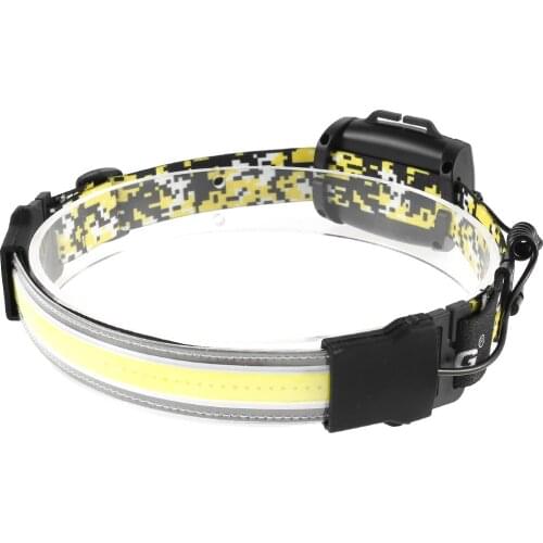 Portable mini Powerful LED Headlamp COB USB Rechargeable Headlight Built-in Battery Waterproof Head Torch Head Lamp