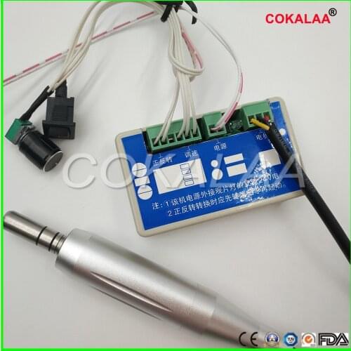 COKALAA Factory price Dental chair Built-in brushless micromotor E type connection low speed handpiece