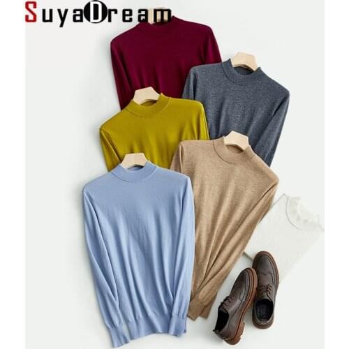 Мужские пуловеры SuyaDream China At AliExpress