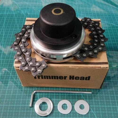 Universal Lawn Mower Chain Trimmer Head Chain Brushcutter For Trimmer Garden Grass Brush Cutter Tools Spare Parts