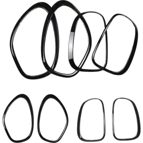 For-BMW MINI Countryman R60 2011-2016 Headlight Ring Cover Trim Rear Lamps Shell Sticker