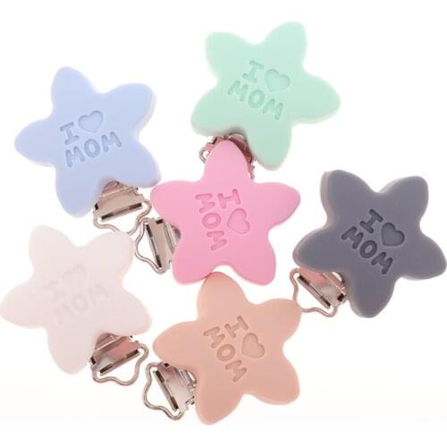MOM pacifier clip