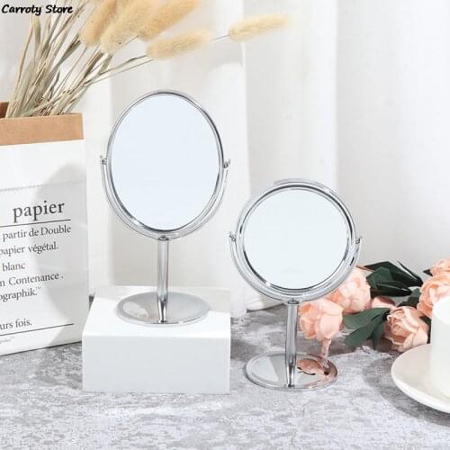 Mirror Magnification Tabletop Vanity Table Round Mirror Double Sided Makeup Tool Makeup Mirror