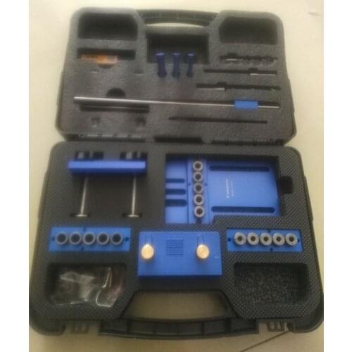 08400 log tenon hole punch combo / triple punch locator woodworking hole saw