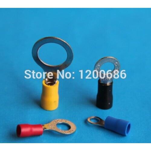3.2mm Cold terminals RV1.25-3 Pre-insulated terminals circular Ring Copper Terminals