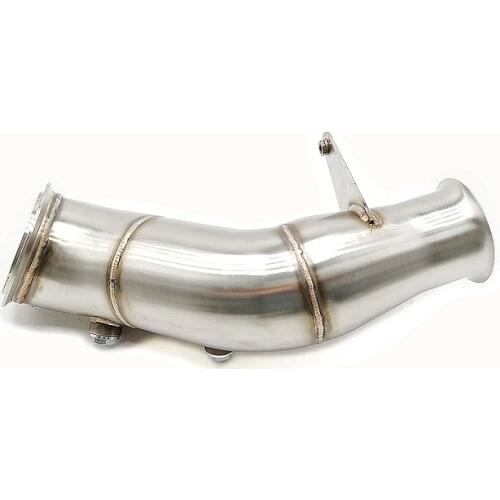 4"SS Turbo Downpipe fit for BM*W 2013/07+ M135i/xi M235i/xi 435i/xi 335i/xi M2 N55 F30/20
