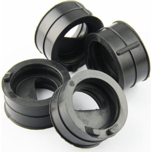 For YAMAHA XJ400 XJ600S XJ600N Diversion Carburetor Intake Pipe Adapters Insulator Connector Glue Manifold Interface rubber