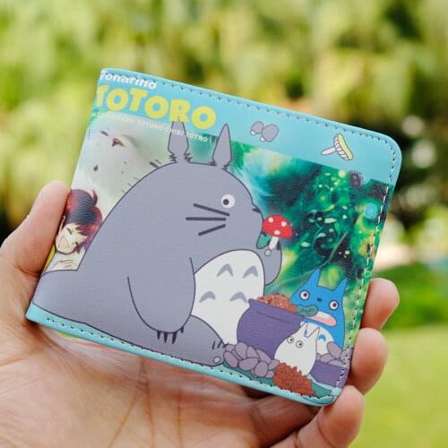 Anime Studio Ghibli My Neighbor Totoro Coin PU Leather Wallet Purse Bag Holder Layer Cool Hot