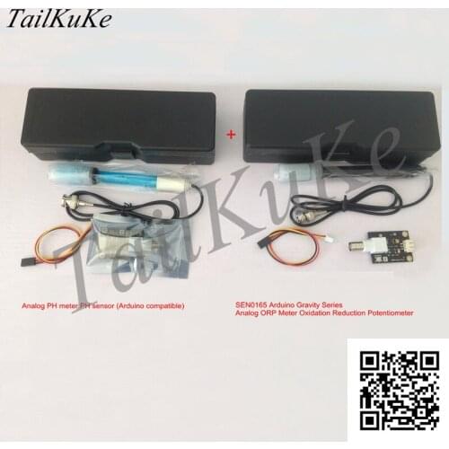 Arduin Open Source PH Sensor Analog Sensor + Arduin Analog ORP Meter Oxidation Reduction Potentiometer