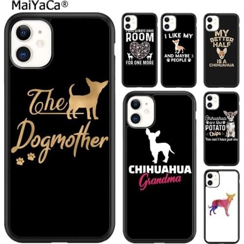 MaiYaCa Vintage Distressed Chihuahua Dog Phone Case Cover For iPhone SE 6s 7 8 plus X XR XS 11 12 pro max Galaxy S8 S9 S10 shell