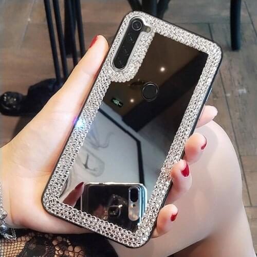 Luxury Mirror Phone Case Redmi Note 8 mobile phone Case For Xiaomi Mi 9T 8 9 SE Back Cover Redmi Note 8 pro 7 6 K20 8A 7A 6A