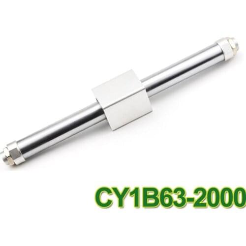 CY1B63-2000 Rodless cylinder 63mm bore 2000mm stroke high pressure cylinder CY1B CY3B series