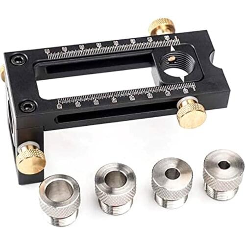 Woodworking Pocket Hole Screw Jig Drill Bits Set Cross Oblique Flat Head Screw Puncher Bed Cabinet Screw Puncher Locator