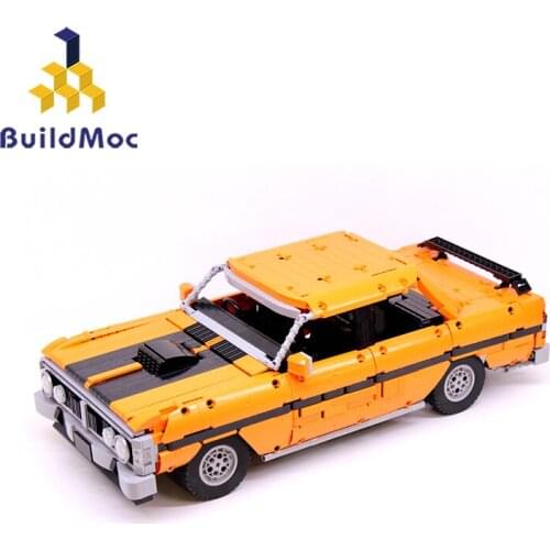 BuildMoc Technical RC Car Toys For Boys Classic Roadster Building Blocks MOC City Racing Vehicle Bricks Educational Kid Toy Gift