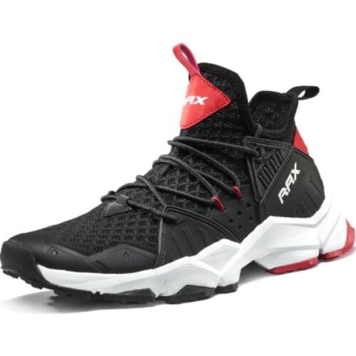 RAX Running Shoes Men Outdoor Sports Breathable Lightweight Sneakers Air Mesh Mountain Running Shoes Women Gym Sports Sneakers