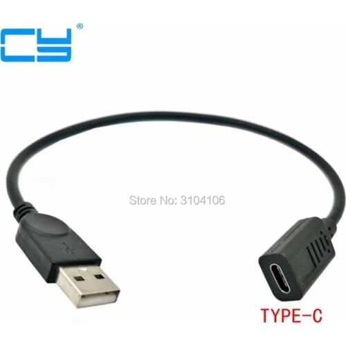 Mini usb/Micro usb/type-c female to USB2.0 male data adapter line high quality for mobile phone tablet usb cable