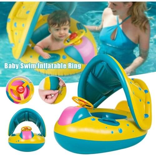 Sea Baby Swim Ring Inflatable Float Floating Swimming Pool Water Seat Lounge Toy ASD88