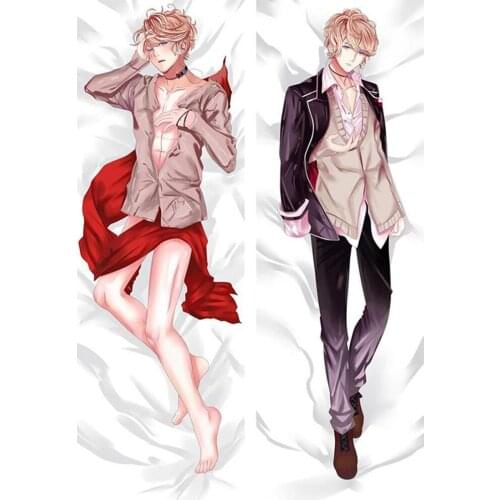 New Japanese Anime Diabolik Lovers Mukami Azusa BL Male Throw Otaku Dakimakura Gifts Bedding Hugging Body Pillow Case 150x50 CM