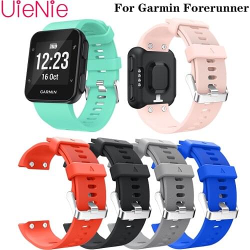 For Garmin forerunner 35 silicone soft strap For Garmin forerunner 35 smart sports band Silicone Bracelet adjustable Wristband