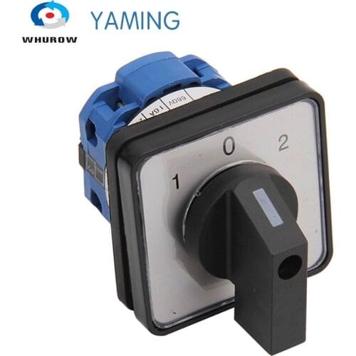 Cam Switch CA10 replacer LW39B-16/1 Ui 690V 3 position 1 Pole stage 4 terminals screws Three position switch with OFF