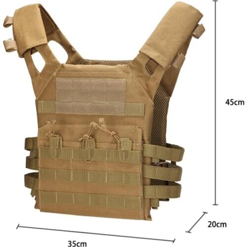 Tactical Vest JPC Plate Carrier Men Vest Hunting Bulletproof Vest Molle Body Armor Outdoor Airsoft Paintball CS Protective Vest