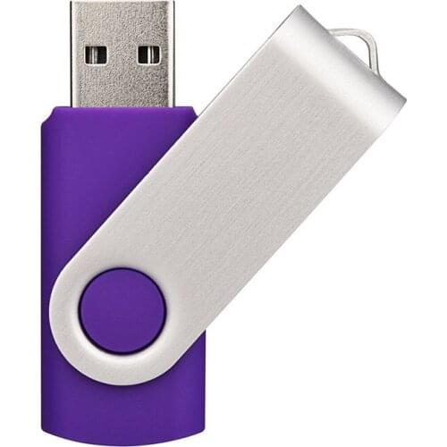 Usb Flash Drive 2.0 Pen Drive 4GB 8G 16G 360 Rotate Metal Shell Usb Flash Stick 32GB 64G 128GB 256GB Pendrive U Disk Memoria Usb